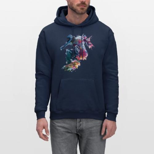 Skateboarding: Ride the Colors - Men's Hoodie