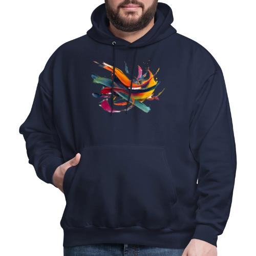 Colorful Waves - Men's Hoodie