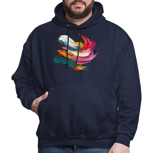 Colorful brushstrokes - Men's Hoodie
