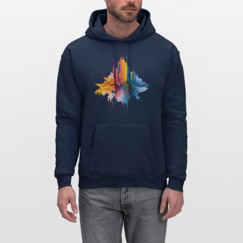 Impasto Spectrum - Men's Hoodie