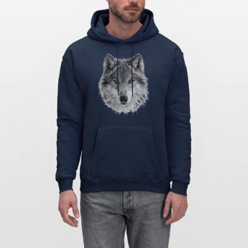Frost-Eyed Alpha - Men's Hoodie