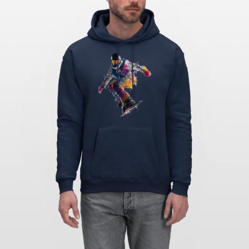 Snowboarding: Frozen Palette - Men's Hoodie