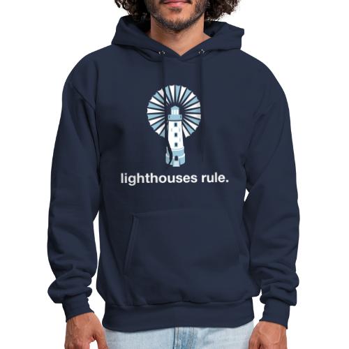 Lighthouses Rule. - Men's Hoodie