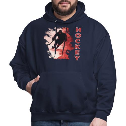 Hockey Fire - Men's Hoodie