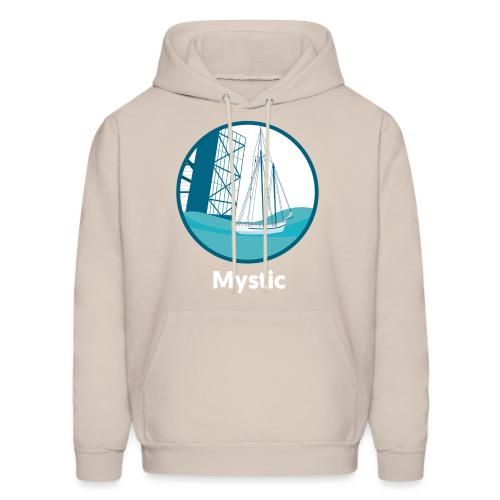 Mystic CT Drawbridge Men's Tri Tee Shirt - Men's Hoodie