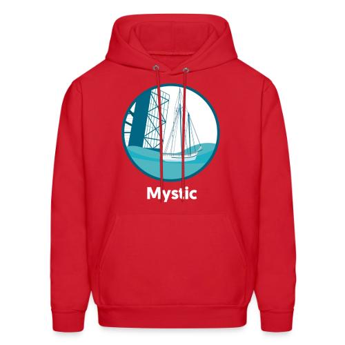 Mystic CT Drawbridge Men's Tri Tee Shirt - Men's Hoodie