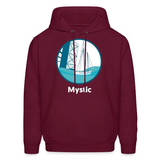 Mystic CT Drawbridge Men's Tri Tee Shirt