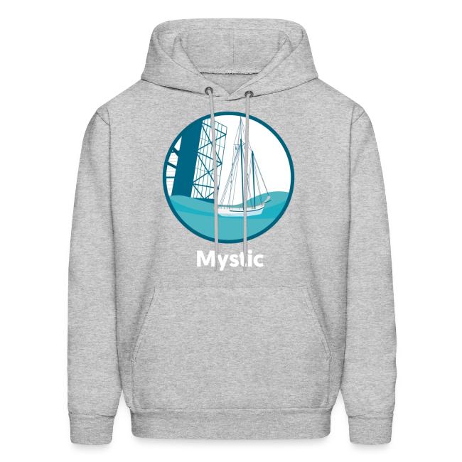 Mystic CT Drawbridge Men's Tri Tee Shirt