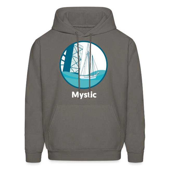 Mystic CT Drawbridge Men's Tri Tee Shirt