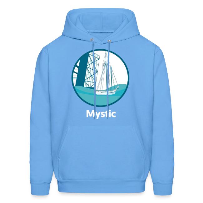 Mystic CT Drawbridge Men's Tri Tee Shirt