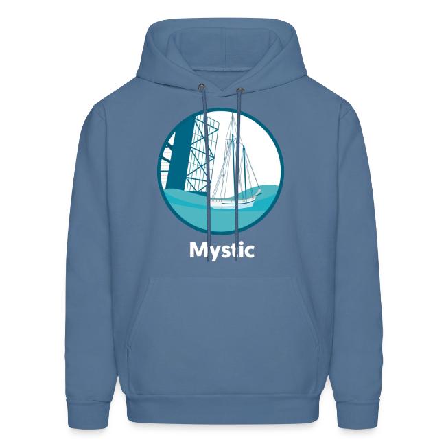 Mystic CT Drawbridge Men's Tri Tee Shirt