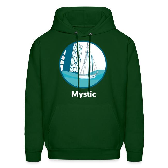 Mystic CT Drawbridge Men's Tri Tee Shirt