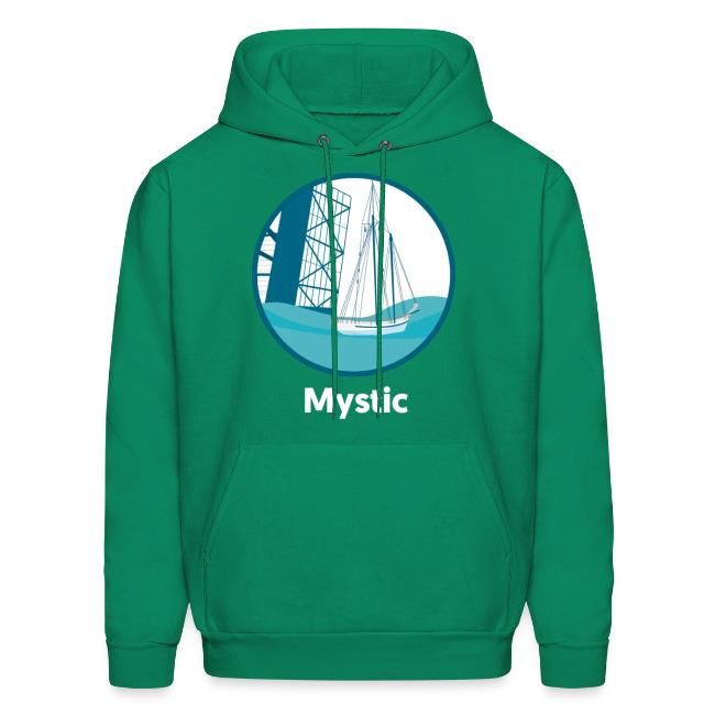 Mystic CT Drawbridge Men's Tri Tee Shirt