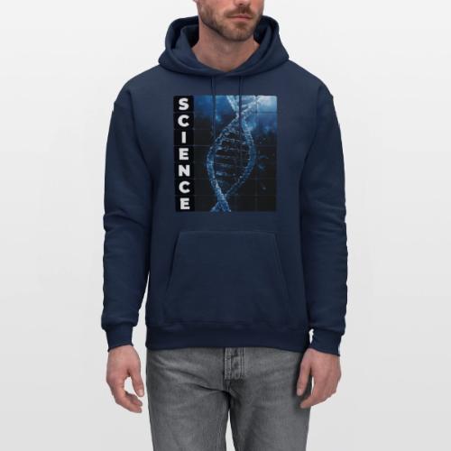 Frozen Code of Science - Men's Hoodie