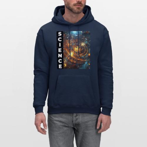 Golden Core of Science - Men's Hoodie