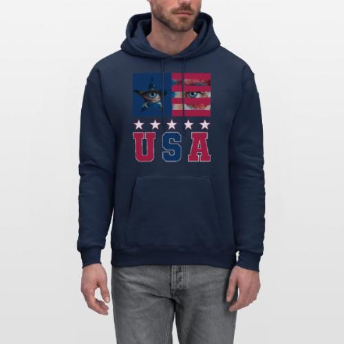 Stars and Vision USA - Men's Hoodie