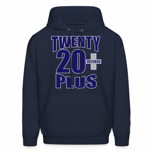 Twenty Plus Blue - Men's Hoodie