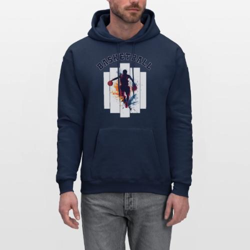 Basketball Never Stops - Men's Hoodie
