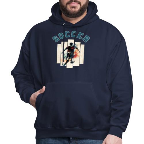 Soccer Mode On - Men's Hoodie