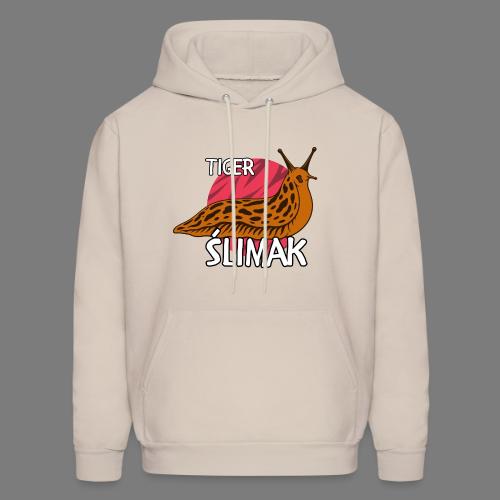 Tiger Ślimak Funny Polish Meme Animal Hybrid - Men's Hoodie