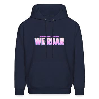 LGBTQ Drag Queer - Men's Hoodie - navy - Front - Elias (183cm)