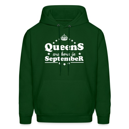 Queens are born in September - Men's Hoodie
