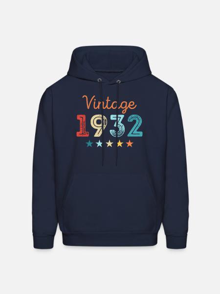 1932 90Th 90 - Men's Hoodie - navy