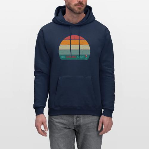 minimalist retro design - Men's Hoodie