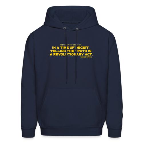 RO Orwell Truth - Men's Hoodie
