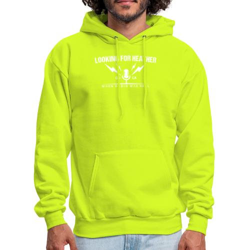 Looking For Heather - When Radio Was Real (White) - Men's Hoodie