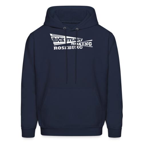 Rock Steady Boxing of Roseburg White - Men's Hoodie