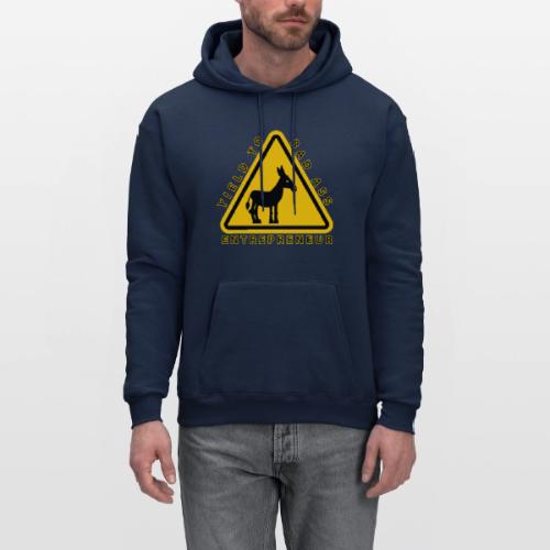 Yield to Bad Ass Entrepreneur - Men's Hoodie