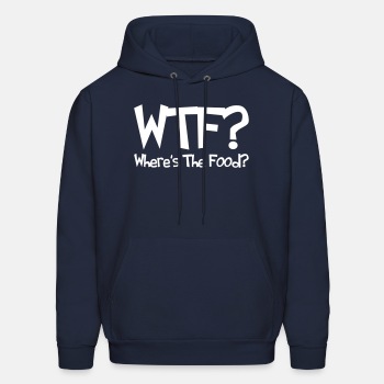 WTF? Where's The Food? - Hoodie for men