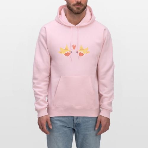 love birds - Men's Hoodie