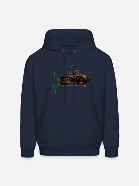The Grim Roller - Men's Hoodie - navy