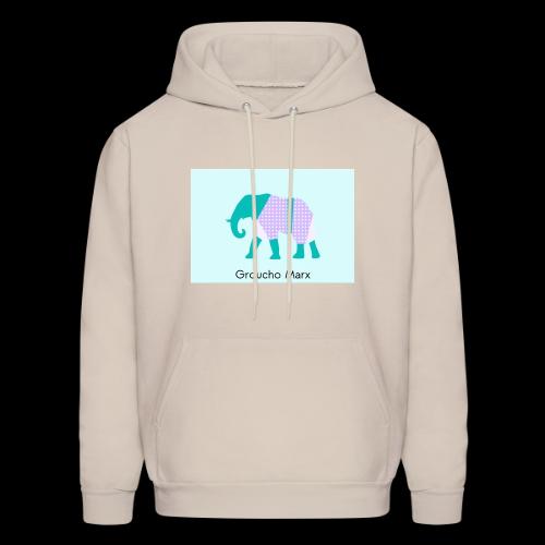 Elephant in Pajama - Men's Hoodie