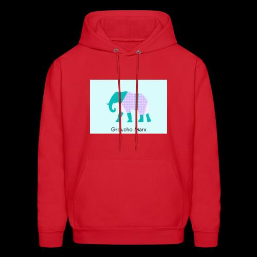 Elephant in Pajama - Men's Hoodie