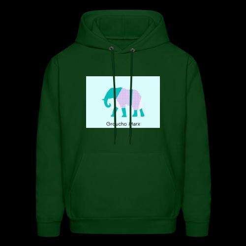 Elephant in Pajama - Men's Hoodie