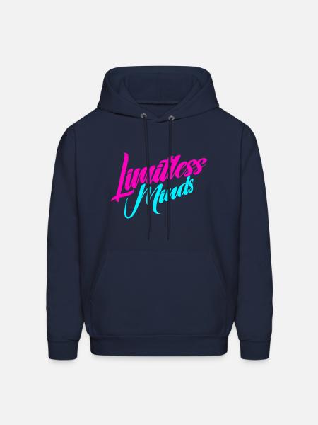 Limitless Minds - Men's Hoodie - navy