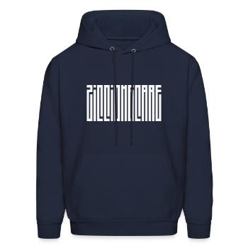 Act 1- Into The Bliss - Men's Hoodie - navy - Front - Elias (183cm)