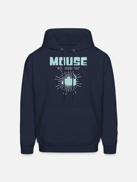 mouse whisperer - Men's Hoodie - navy
