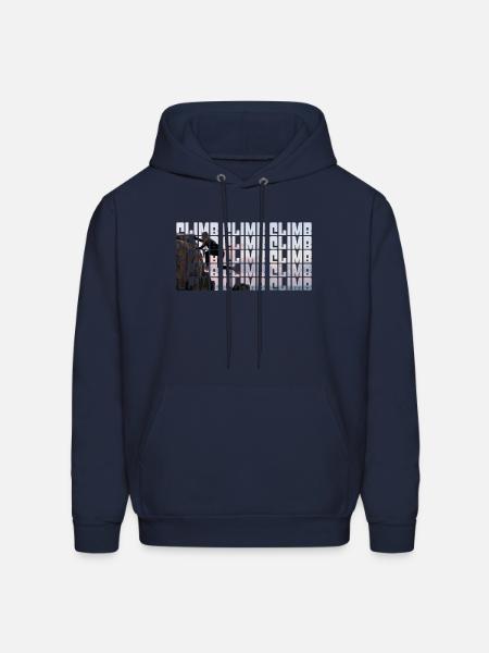 climb - Men's Hoodie - navy