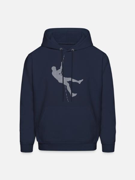 climbing - Men's Hoodie - navy