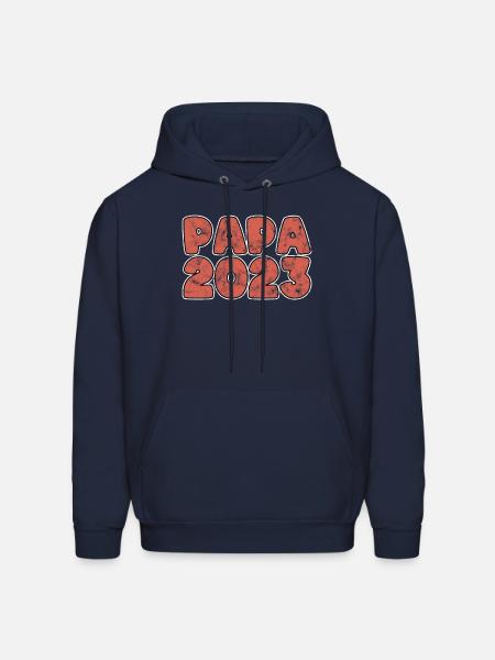 papa 2023 - Men's Hoodie - navy