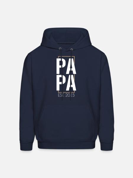 papa 2023 - Men's Hoodie - navy