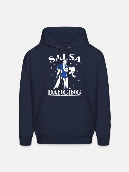 Salsa Dancing Dance Dancer Latin - Men's Hoodie - navy