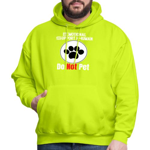 Emotional Support Human Do Not Pet Dog Service - Men's Hoodie