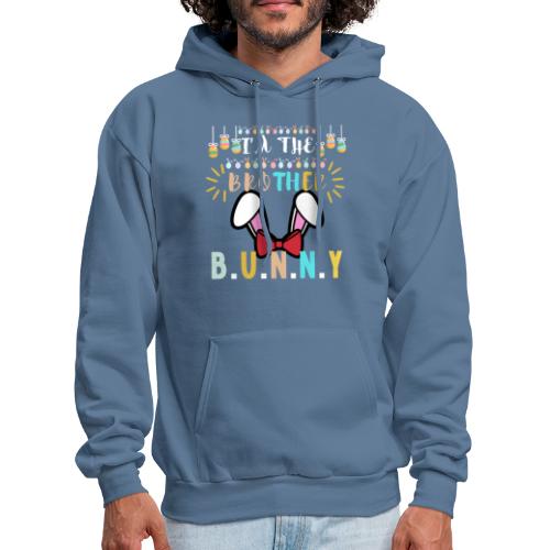 I'm The Brother Bunny Matching Family Easter Eggs - Men's Hoodie