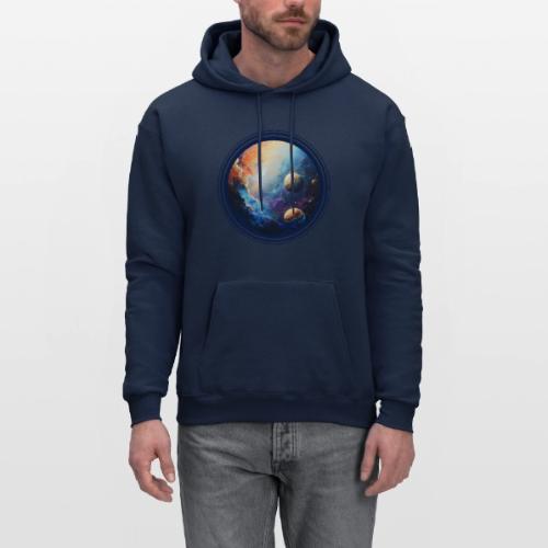Nebula of Planets - Men's Hoodie