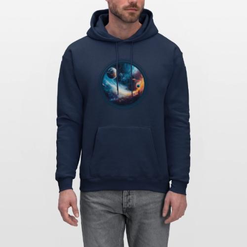 Planets Among Colors - Men's Hoodie